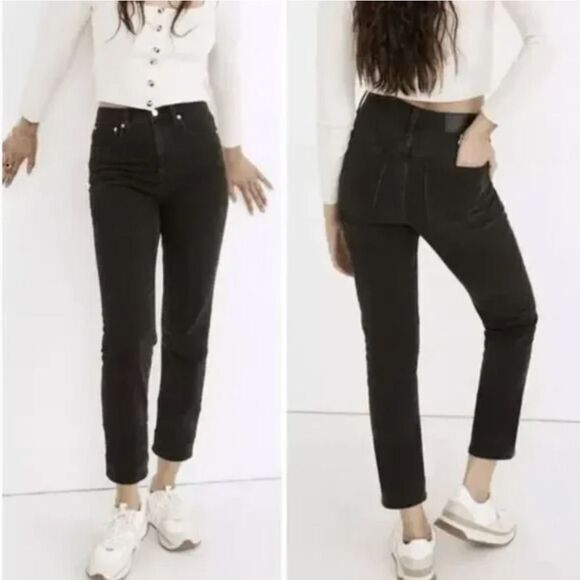 NEW Madewell Classic Straight Jeans in Lunar Wash, 37‎ - Picture 1 of 15